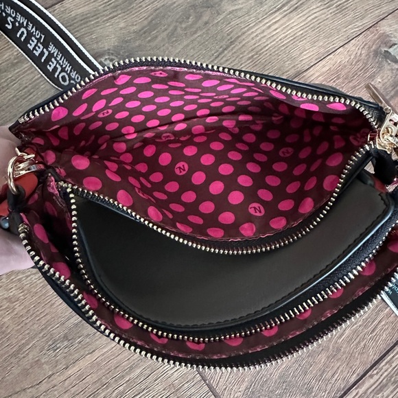 Nicole Lee Dream of All Colors Versatile 2-in-1 Crossbody Vegan Leather Purse - Picture 7 of 13